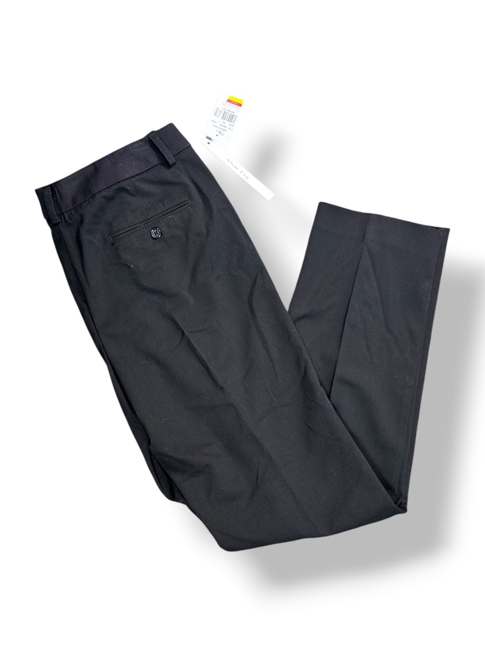4/$20 NWT Zac & Rachel Black Slim Leg Career Dress Pants Size 10 Stretch Ankle - Picture 3 of 5